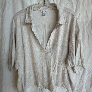 Athleta Short Sleeve Westwood Sweatshirt